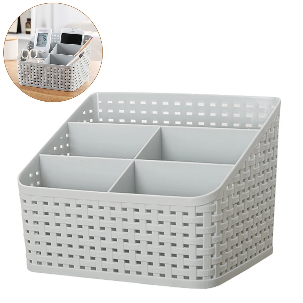 Multi-functional Imitation Rattan Multi-Compartment Storage Box 5-Compartment Cosmetics Desktop Storage Box
Multi-functional Imitation Rattan Multi-Compartment Storage Box 5-Compartment Cosmetics Desktop Storage Box