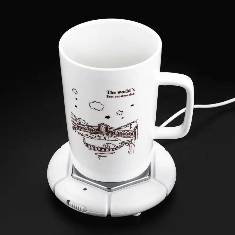 Portable USB Desktop Cup Warmer Coffee/Tea Cup Heater Mug Warmer Beverage Heater Tray Pad Milk Tea Coffee Mug Hot Drinks
Portable USB Desktop Cup Warmer Coffee/Tea Cup Heater Mug Warmer Beverage Heater Tray Pad Milk Tea Coffee Mug Hot Drinks