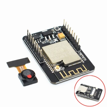 ESP32-CAM WiFi WiFi Module ESP32 serial to WiFi ESP32 CAM Development Board 5V Bluetooth with OV2640 Camera Module
ESP32-CAM WiFi WiFi Module ESP32 serial to WiFi ESP32 CAM Development Board 5V Bluetooth with OV2640 Camera Module