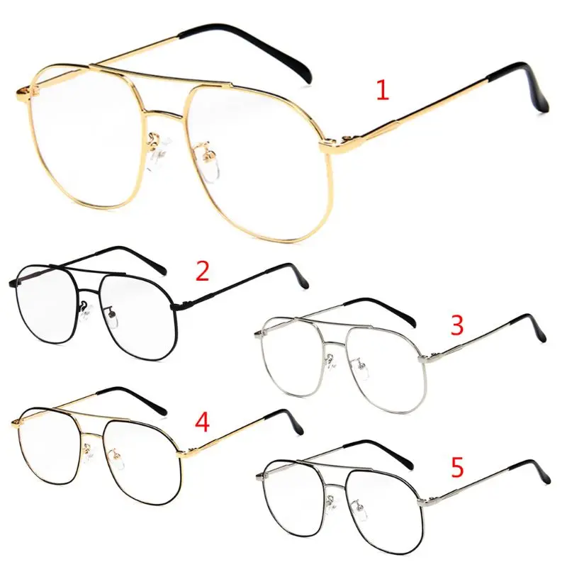 Hot New 1 Pc Men Women Optical Glasses Fashion Metal Myopia Frame Square Flat Top Clear Lens Eyeglasses 5 Styles
Hot New 1 Pc Men Women Optical Glasses Fashion Metal Myopia Frame Square Flat Top Clear Lens Eyeglasses 5 Styles