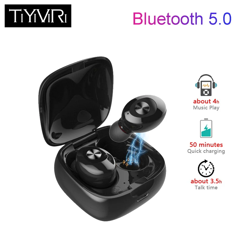 XG12 TWS Bluetooth 5.0 Wireless Earphones Stereo Earbuds Hifi Sound Sport Bluetooth Earphones Handsfree With Micphone For Phone
XG12 TWS Bluetooth 5.0 Wireless Earphones Stereo Earbuds Hifi Sound Sport Bluetooth Earphones Handsfree With Micphone For Phone