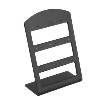 24 Holes Plastic Stud Earring Jewelry Display Package Card Show Black Plastic Display Rack Stand Organizer Holder
24 Holes Plastic Stud Earring Jewelry Display Package Card Show Black Plastic Display Rack Stand Organizer Holder