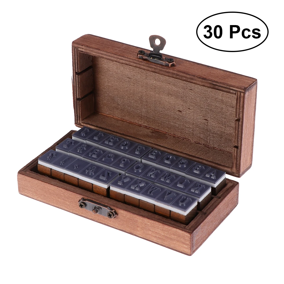 30PCS Letter Seals Diary Album DIY Sealing Alphabet Buckles Seals Wooden Stamps for Envelope Gift Packing Decorating Invitation
30PCS Letter Seals Diary Album DIY Sealing Alphabet Buckles Seals Wooden Stamps for Envelope Gift Packing Decorating Invitation