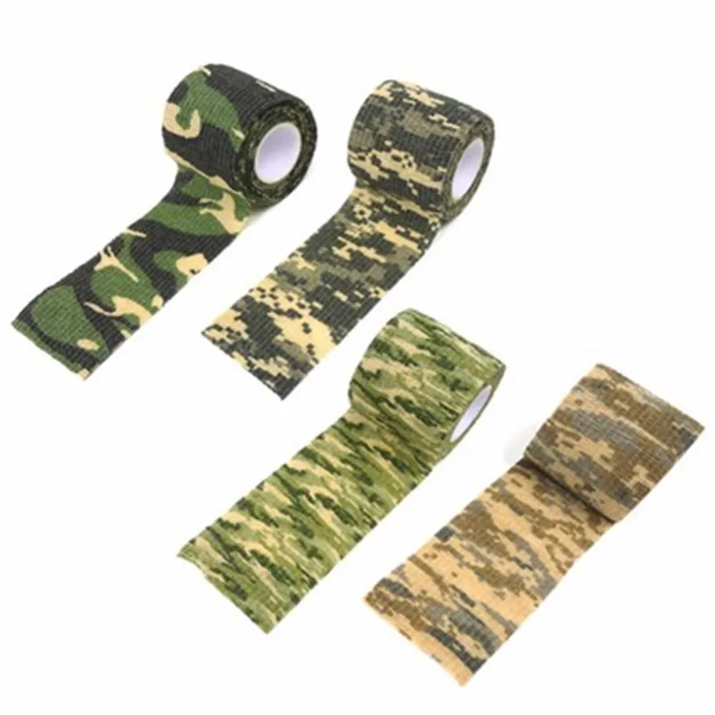 2.5cmx4.5m Camping Camo Outdoor Hunting Tool Camouflage Stealth Tape Waterproof Wrap Durable Army Safety First Aid Tool
2.5cmx4.5m Camping Camo Outdoor Hunting Tool Camouflage Stealth Tape Waterproof Wrap Durable Army Safety First Aid Tool