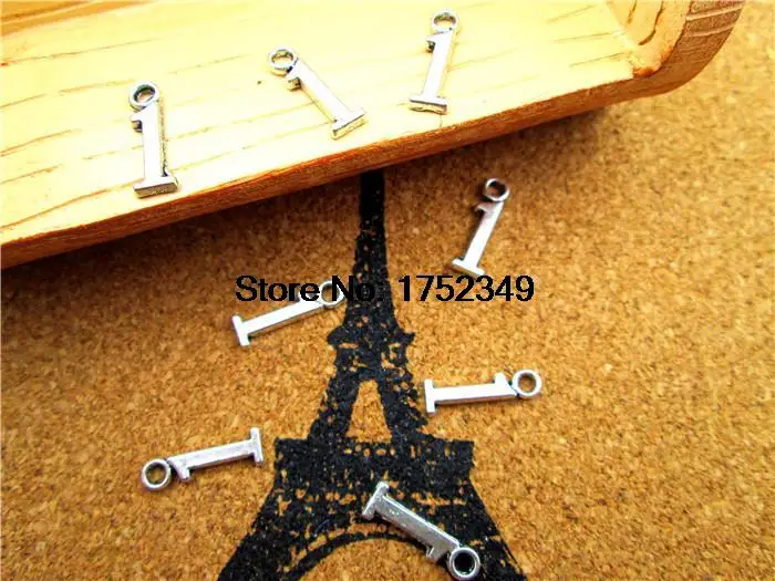 50pcs- Antique Tibetan Silver Number 1 Charms Pendants, Number One Charms Jewelry Making 15x5mm
50pcs- Antique Tibetan Silver Number 1 Charms Pendants, Number One Charms Jewelry Making 15x5mm