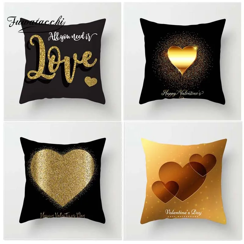 Fuwatacchi Valentine's Day Style Cushion Cover Love kiss Printed Pillow Cover Festival Gifts Decorative Pillows For Sofa Car
Fuwatacchi Valentine's Day Style Cushion Cover Love kiss Printed Pillow Cover Festival Gifts Decorative Pillows For Sofa Car