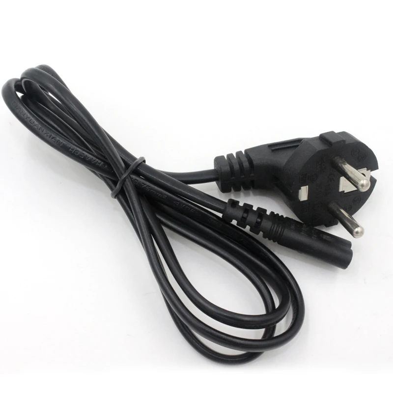 EU plug Standard Power Cord Figure 8 C7 2-Pin Plug Printer Cable Universal laptop charger plug power adapter cord cable for PC
EU plug Standard Power Cord Figure 8 C7 2-Pin Plug Printer Cable Universal laptop charger plug power adapter cord cable for PC