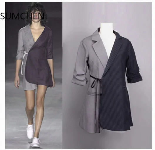 blazer Women sash casual slim blazers suit cardigans Sexy long sleeve korean Long blazer dress
blazer Women sash casual slim blazers suit cardigans Sexy long sleeve korean Long blazer dress