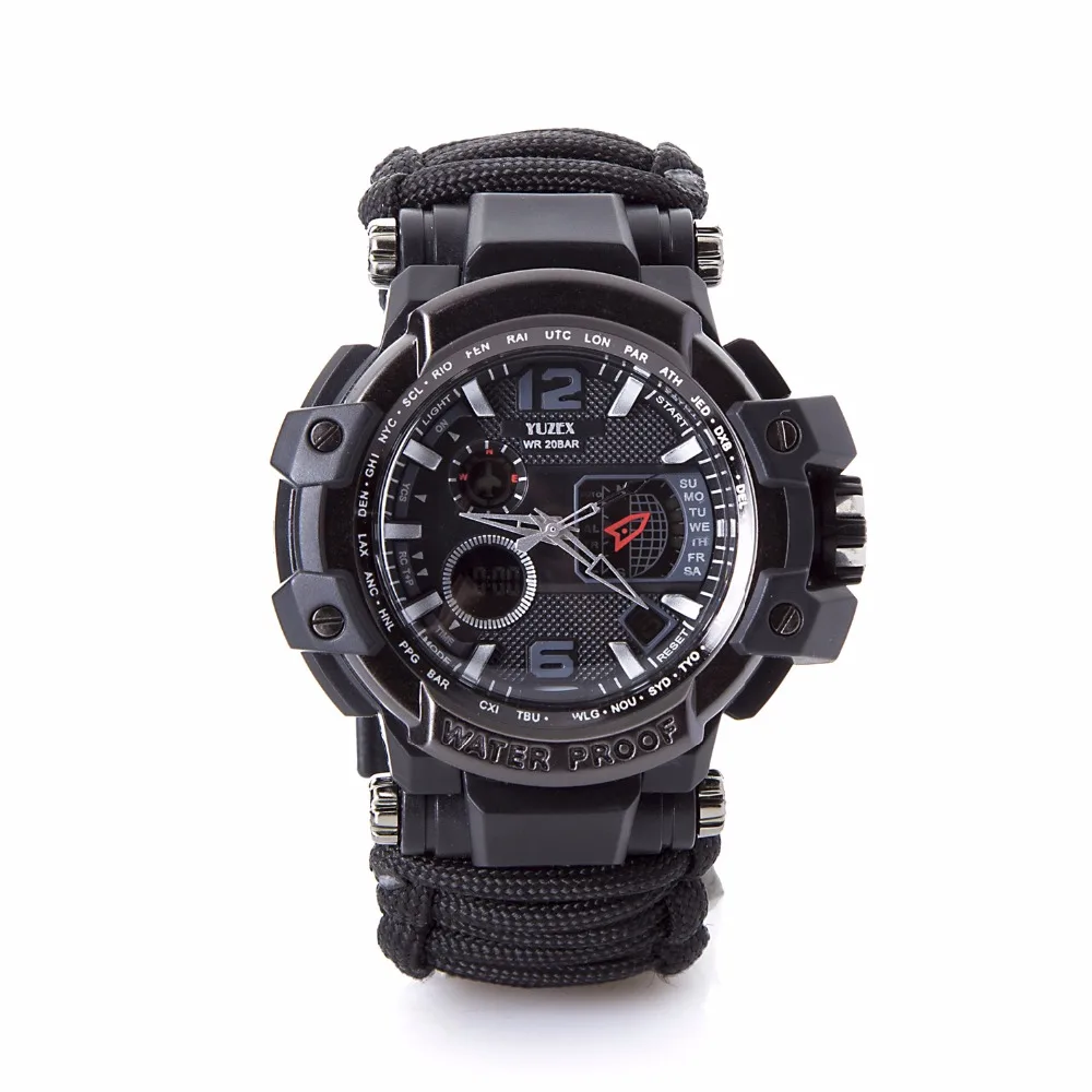 Tactical Survival Waterproof Watch Bracelet Tactical Survival Waterproof Watch Bracelet