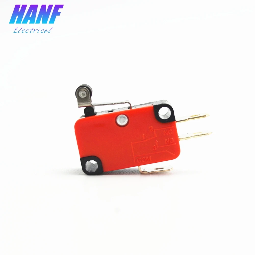 5pcs V-155-1C25 Micro Switch Snap Action Push Button SPDT Momentary Limit 15A/250V 1NONC
5pcs V-155-1C25 Micro Switch Snap Action Push Button SPDT Momentary Limit 15A/250V 1NONC