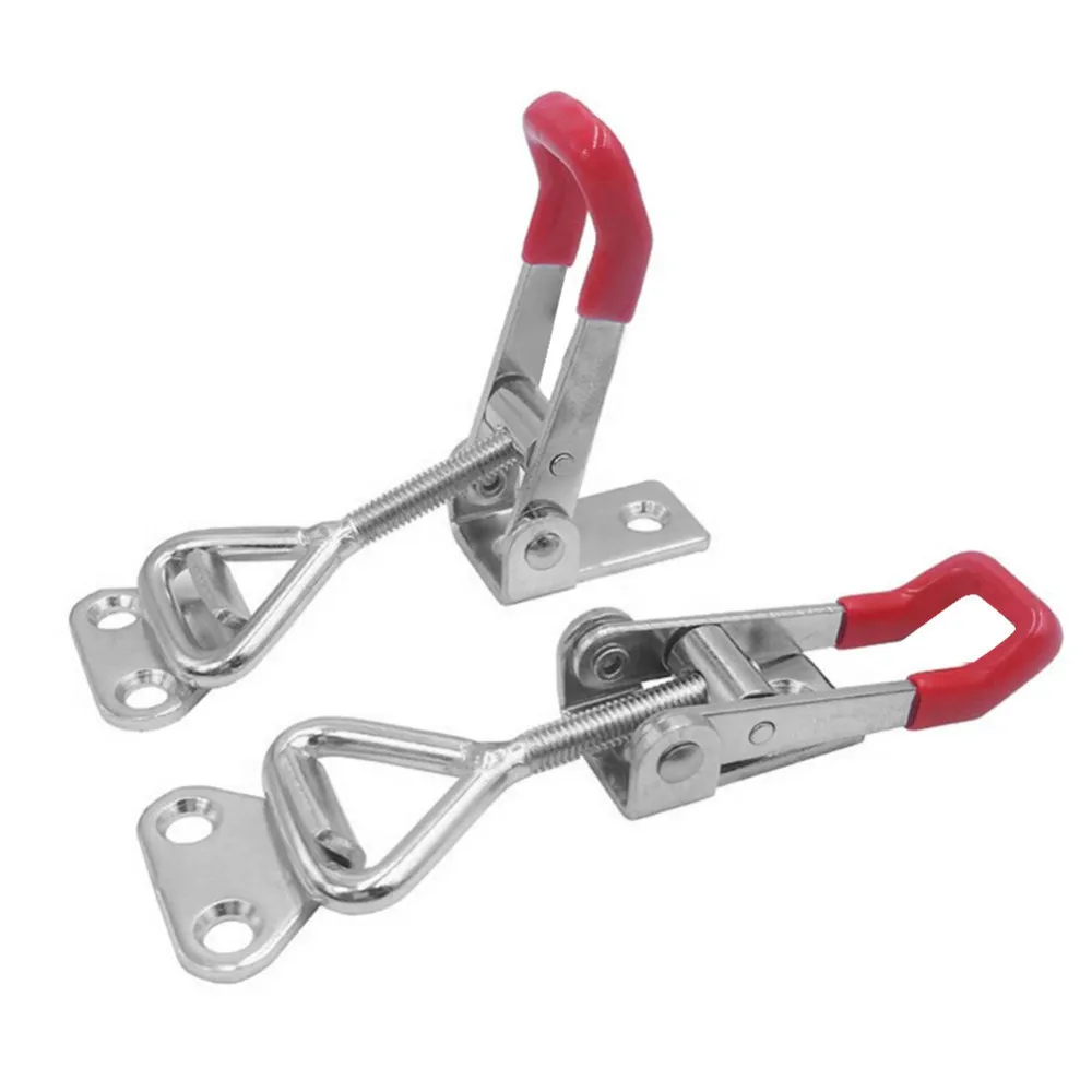 1pc Gh-4001 Toggle Clamp Clip Clamping Metal Quick Release Rod 100Kg 220 Lbs Hold Holding Capacity Latch Heavy Duty Hand Tool B4
1pc Gh-4001 Toggle Clamp Clip Clamping Metal Quick Release Rod 100Kg 220 Lbs Hold Holding Capacity Latch Heavy Duty Hand Tool B4