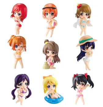 Kawaii 6.5cm 9pcs/set Anime Love Live! School Idol Project Swimsuit Q Version PVC Action Figures Collectible Model Toys Gifts
Kawaii 6.5cm 9pcs/set Anime Love Live! School Idol Project Swimsuit Q Version PVC Action Figures Collectible Model Toys Gifts