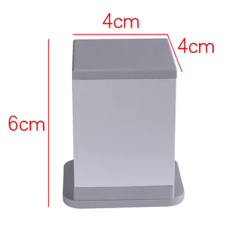 60x40x40mm Adjustable Aluminum Furniture Leg Table Cabinet Furniture Silver Feet
60x40x40mm Adjustable Aluminum Furniture Leg Table Cabinet Furniture Silver Feet