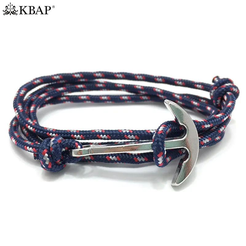 Fashion Stylish Vintage Charm Bracelets & Bangles Silver Anchor Bracelet DIY Sailing Rope Chain Paracord Bracelet
Fashion Stylish Vintage Charm Bracelets & Bangles Silver Anchor Bracelet DIY Sailing Rope Chain Paracord Bracelet