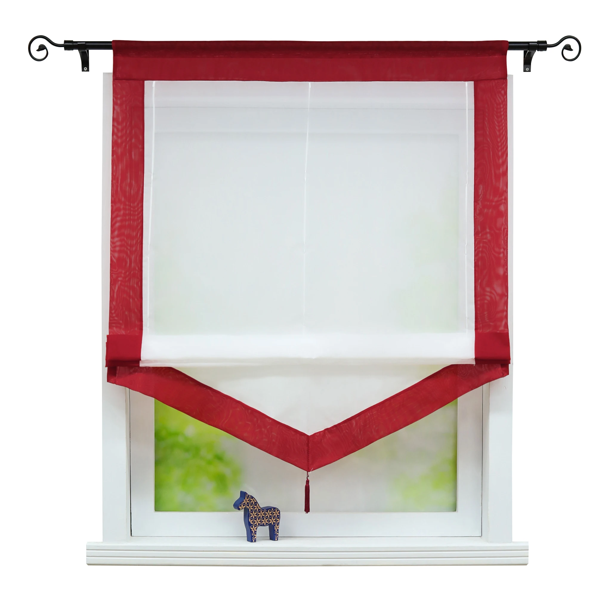 1pcs Short Kitchen Roman Curtain White Sheer Panel Window Treatment Garden Door Curtains Roman Blinds Home Decor 13 Colors
1pcs Short Kitchen Roman Curtain White Sheer Panel Window Treatment Garden Door Curtains Roman Blinds Home Decor 13 Colors
