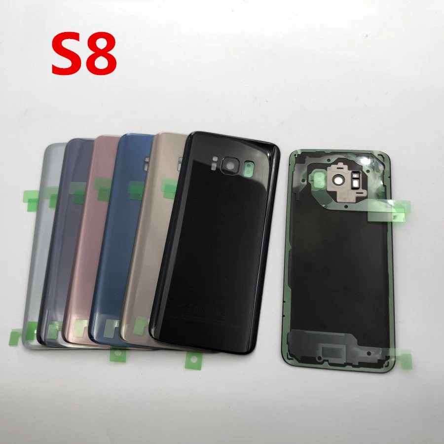 S8 Battery Glass Cover For Samsung Galaxy S8 G950 G950F SM-G950F S8 Plus G955F Back Housing Door+Camera lens Replacement parts
S8 Battery Glass Cover For Samsung Galaxy S8 G950 G950F SM-G950F S8 Plus G955F Back Housing Door+Camera lens Replacement parts