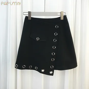 Women's Hot Sale Polyester Fashion Solid A-line Sequined Skirt A Word 2019 New High Waist Pack Hip Metal Ring Decorated Female
Women's Hot Sale Polyester Fashion Solid A-line Sequined Skirt A Word 2019 New High Waist Pack Hip Metal Ring Decorated Female