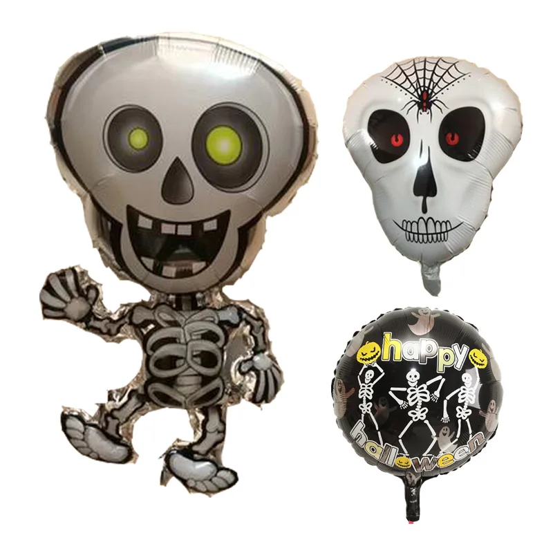 Dancing Skeletons Foil Balloons Skull Helium Balloon Globos Inflatable Toys Halloween Decorations Bar decor Event Party Supplies
Dancing Skeletons Foil Balloons Skull Helium Balloon Globos Inflatable Toys Halloween Decorations Bar decor Event Party Supplies