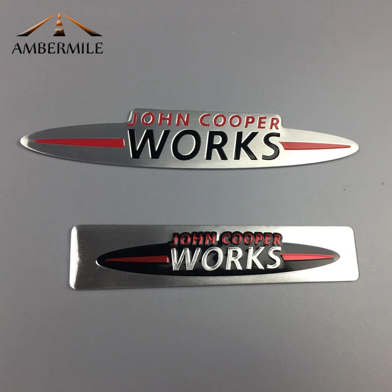 AMBERMILE Mini JCW Sticker Emblems Car Body Stickers Dec for Mini Cooper Countryman JCW F56 R56 R60 R53 Accessories Car-styling
AMBERMILE Mini JCW Sticker Emblems Car Body Stickers Dec for Mini Cooper Countryman JCW F56 R56 R60 R53 Accessories Car-styling