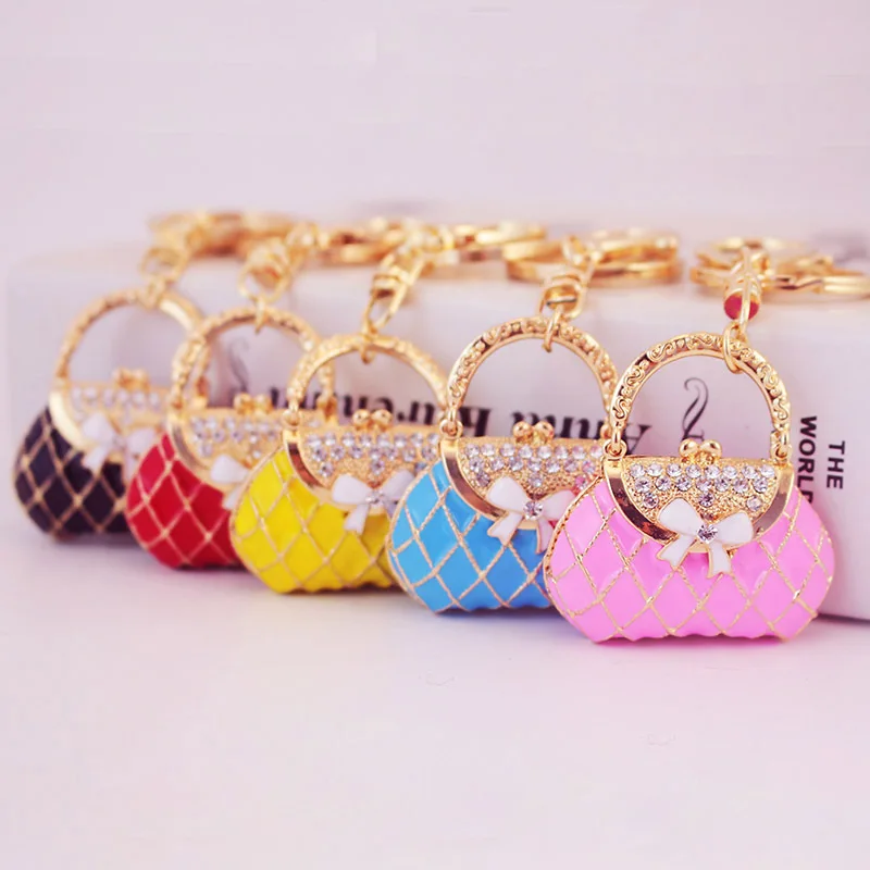 Creative Crystal Bag Keychain Flash Mini Bag Shape Keychains Pendants Crafts Pink Key Ring Hanging Decoration Bag Decor Gifts
Creative Crystal Bag Keychain Flash Mini Bag Shape Keychains Pendants Crafts Pink Key Ring Hanging Decoration Bag Decor Gifts