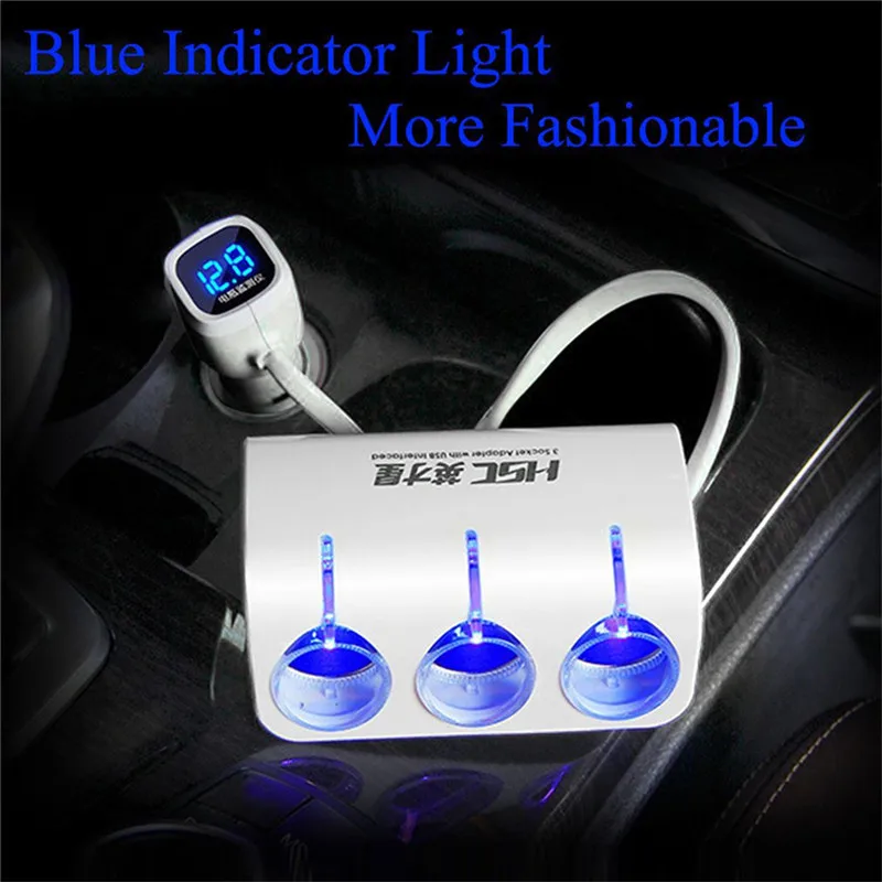 Travel ABS 120W Car 2 USB Charger Cigarette Lighter Power Supply Adapter YC-401A Newest Auto Car Styling Auto Accessories White 
Travel ABS 120W Car 2 USB Charger Cigarette Lighter Power Supply Adapter YC-401A Newest Auto Car Styling Auto Accessories White