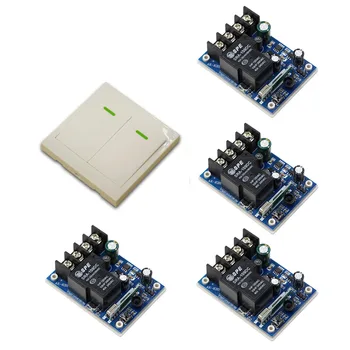 Wide Voltage DC12V-48V 30A Relay 1 CH High and Stable Wireless Remote Control Switch 4 Receivers +1 Transmitter Wall Controller
Wide Voltage DC12V-48V 30A Relay 1 CH High and Stable Wireless Remote Control Switch 4 Receivers +1 Transmitter Wall Controller