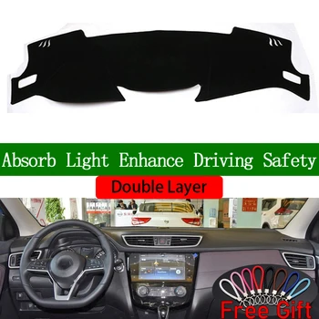 Double Layer Car Stickers For Nissan Qashqai J11 2016 2017 2018 2019 Dashboard Cover Car Accessories Interior Anti-UV Car Decals
Double Layer Car Stickers For Nissan Qashqai J11 2016 2017 2018 2019 Dashboard Cover Car Accessories Interior Anti-UV Car Decals