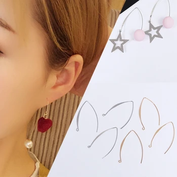 10pcs Gold U-shape Metal Earrings Hooks Clasps Drop Earring Making Accessories DIY Handmade Ear Clip Jewelry Findings
10pcs Gold U-shape Metal Earrings Hooks Clasps Drop Earring Making Accessories DIY Handmade Ear Clip Jewelry Findings