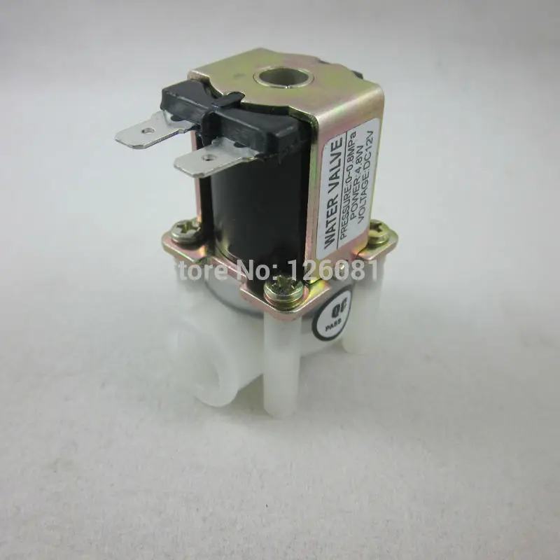 DC 12V 1/4" Female Inlet Feed Water Solenoid Valve for RO Reverse Osmosis Pure System
DC 12V 1/4" Female Inlet Feed Water Solenoid Valve for RO Reverse Osmosis Pure System