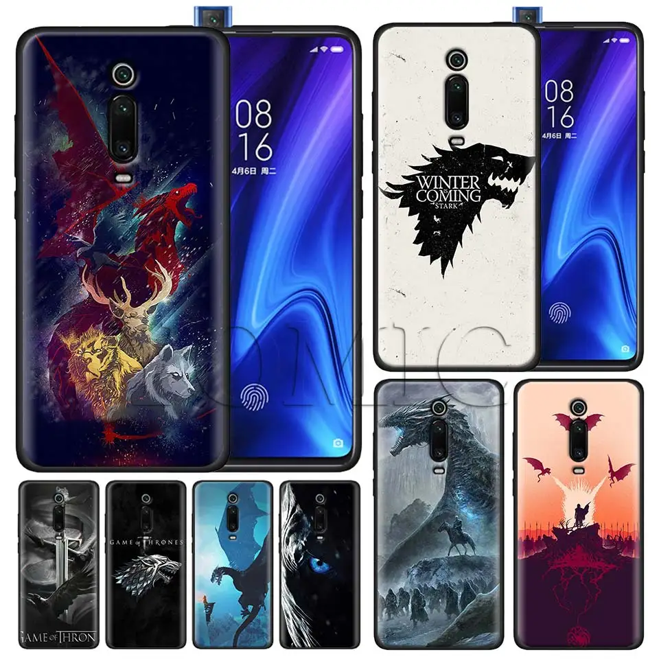 Game of Thrones Black Case for Xiaomi Redmi Note 7 7s K20 5 6 Pro Redmi 6 6 5 5Plus 4X S2 Y3 Silicone Soft Case
Game of Thrones Black Case for Xiaomi Redmi Note 7 7s K20 5 6 Pro Redmi 6 6 5 5Plus 4X S2 Y3 Silicone Soft Case