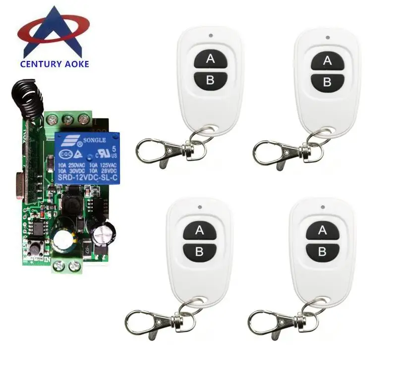 AC85v 110v 120v 220v 240v 1 ch RF беспроводной пульт дистанционного управления 1 * приемник + 4 * передатчик питания вкл/выкл
AC85v 110v 120v 220v 240v 1 ch RF беспроводной пульт дистанционного управления 1 * приемник + 4 * передатчик питания вкл/выкл