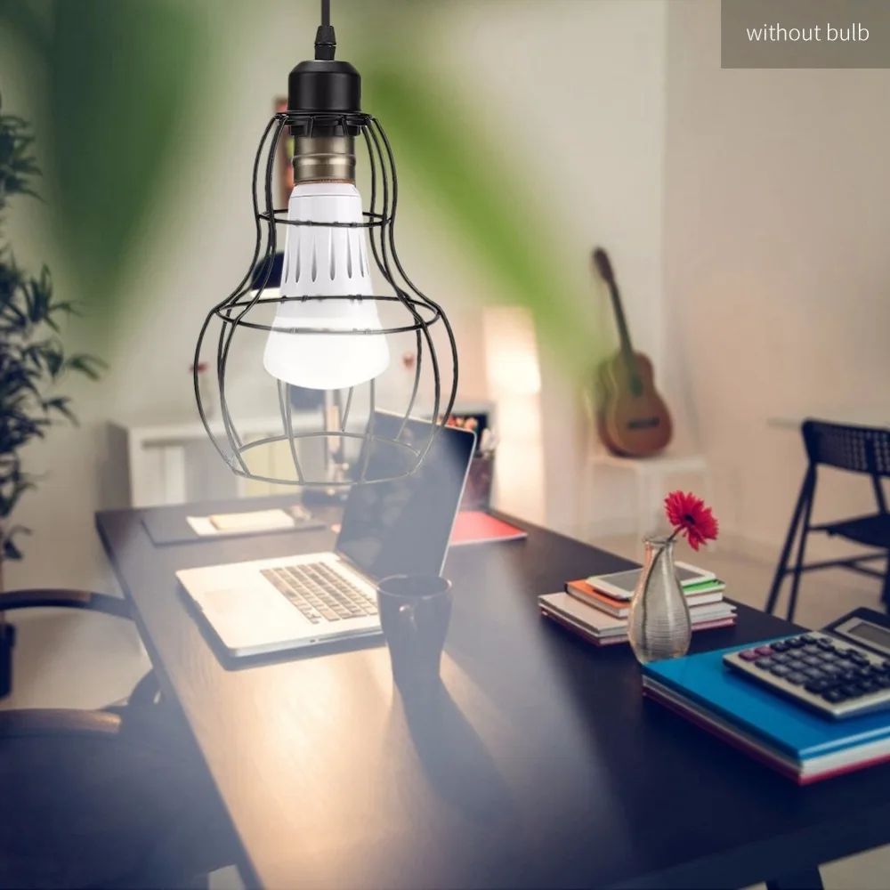 LED Modern Cage Pendant Light Iron Minimalist Retro Scandinavian Loft Pyramid Pendant Lamp Metal Hanging Lamp E27 Indoor Light
LED Modern Cage Pendant Light Iron Minimalist Retro Scandinavian Loft Pyramid Pendant Lamp Metal Hanging Lamp E27 Indoor Light