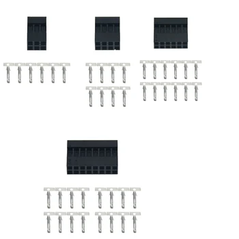 20 pcs Double row 2.54mm 6/8/10P 2x3/2x4/2x5/2x6/2x7 Connector Plastic Shell Plug Jumper Wire Cable Pin Header
20 pcs Double row 2.54mm 6/8/10P 2x3/2x4/2x5/2x6/2x7 Connector Plastic Shell Plug Jumper Wire Cable Pin Header