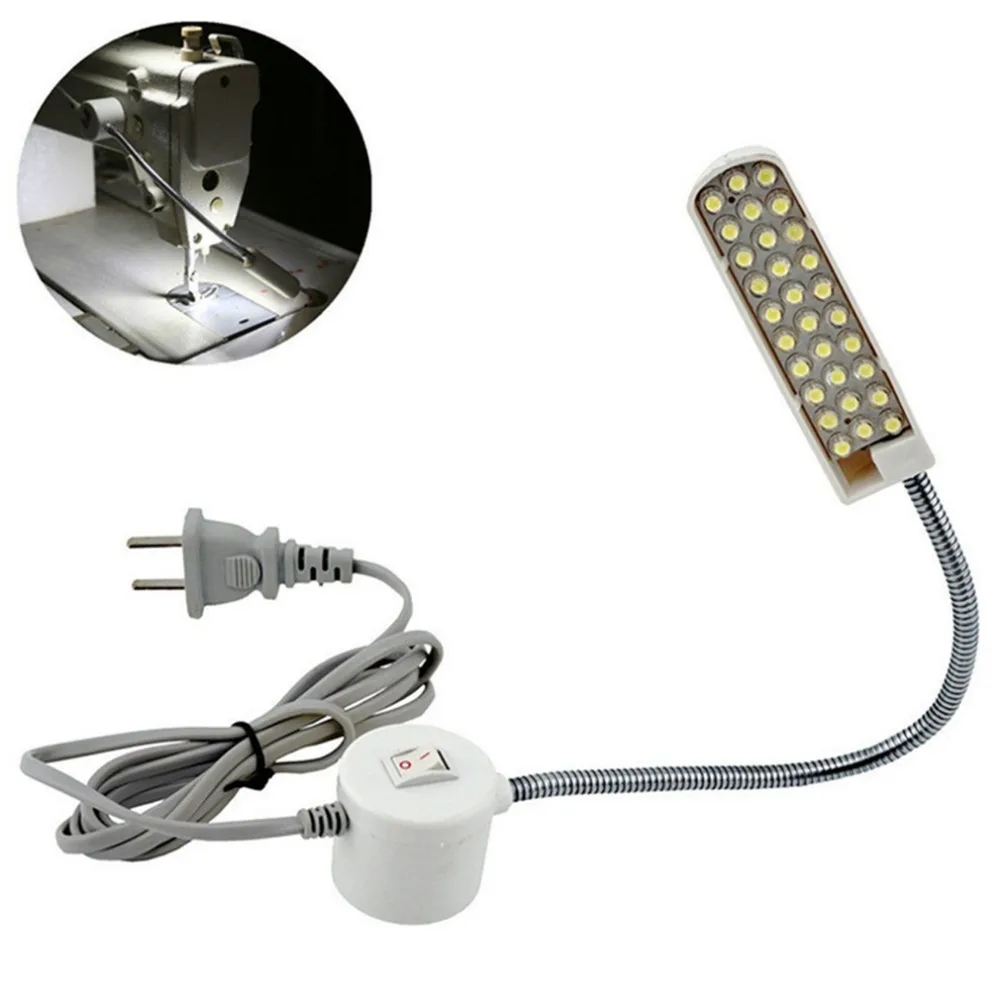 220-250V 30 LEDs Sewing Machine Light Gooseneck Lamp with Magnetic Base Home Working Light Lamp Sewing Machine Accessories
220-250V 30 LEDs Sewing Machine Light Gooseneck Lamp with Magnetic Base Home Working Light Lamp Sewing Machine Accessories