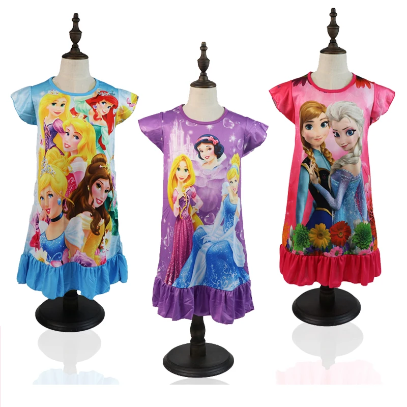 2019 Baby Girls Summer Cute Pajamas Dress Short Sleeve Animal Dog Sofia Princess Cartoon Casual Nightgown Children Girl Dresses
2019 Baby Girls Summer Cute Pajamas Dress Short Sleeve Animal Dog Sofia Princess Cartoon Casual Nightgown Children Girl Dresses