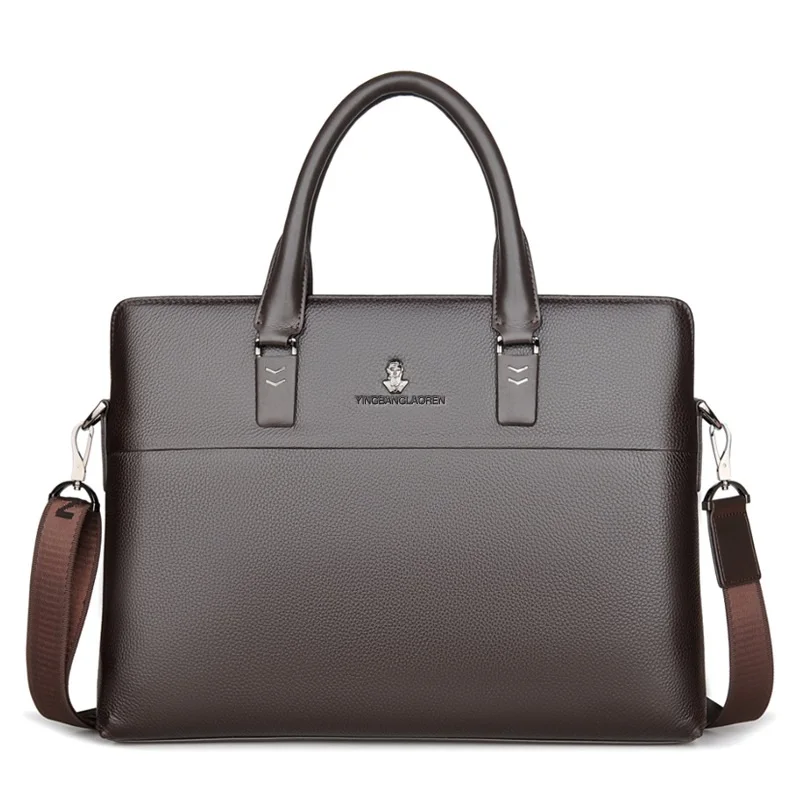 New high-quality and best-selling genuine leather men's bags for business and leisure briefcase
New high-quality and best-selling genuine leather men's bags for business and leisure briefcase