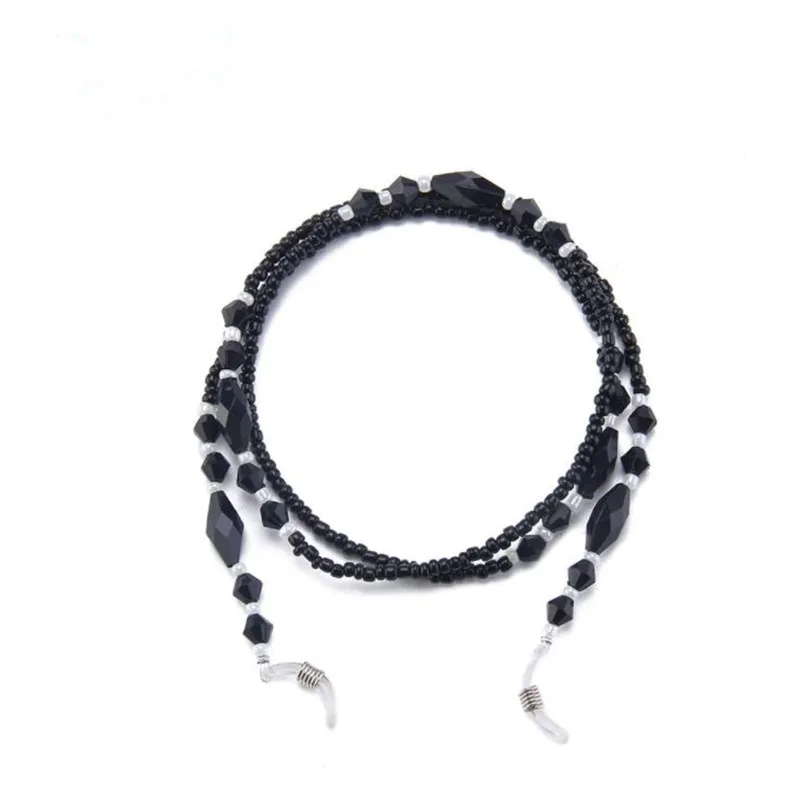 Womens fashion black Beaded Eyeglass Eyewears Sunglasses Reading Glasses Chain Cord Holder neck strap Rope
Womens fashion black Beaded Eyeglass Eyewears Sunglasses Reading Glasses Chain Cord Holder neck strap Rope