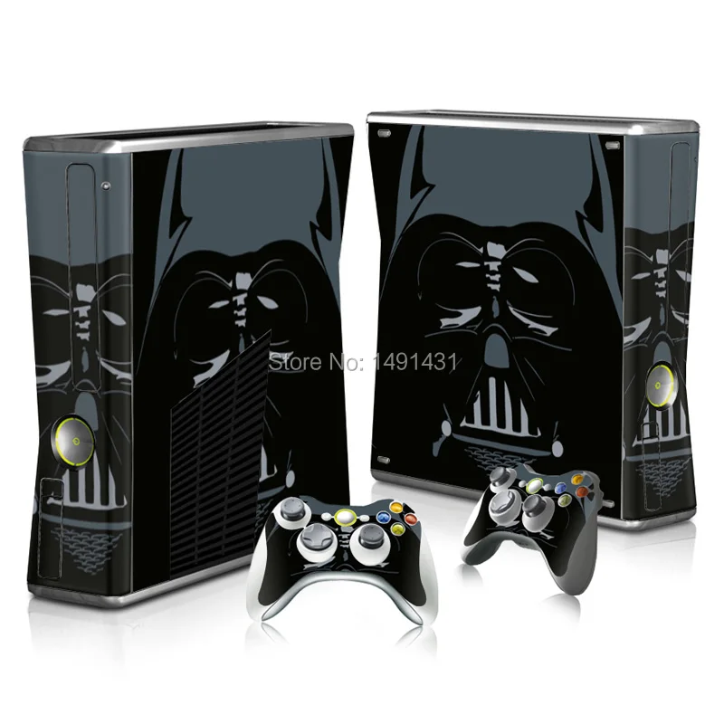 OSTSTICKER For Microsoft XBOX 360 Slim Star Wars Vinyl Decals Console skin + 2 Controller Stickers cover | Электроника