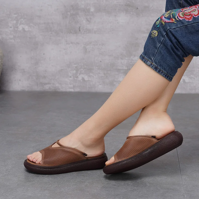 JELLYFOND Summer Genuine Leather Slippers for Women Designer Slides Platform Wedge Shoes Woman Flip Flops Sandals Summer Shoes
JELLYFOND Summer Genuine Leather Slippers for Women Designer Slides Platform Wedge Shoes Woman Flip Flops Sandals Summer Shoes
