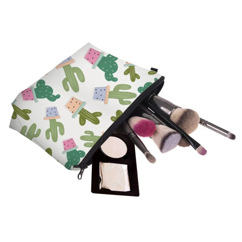 Printing 3D Fresh Cactus Cosmetic Bags Small Multicolor Pattern Pouchs Organizer Women Makeup Bag Necessaries for Travel
Printing 3D Fresh Cactus Cosmetic Bags Small Multicolor Pattern Pouchs Organizer Women Makeup Bag Necessaries for Travel