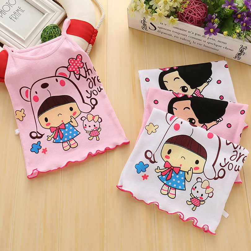 2020 Girls T Shirt Children Summer T Shirts Girl Cartoon Printed T-shirts Cotton Vest Top Summer Children Clothes 2-7T
2020 Girls T Shirt Children Summer T Shirts Girl Cartoon Printed T-shirts Cotton Vest Top Summer Children Clothes 2-7T