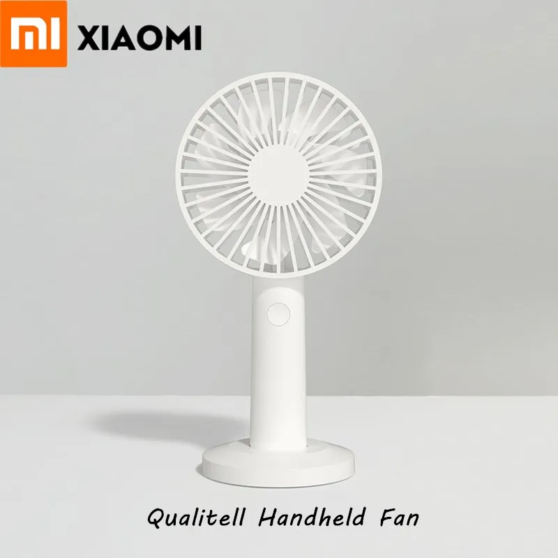 Xiaomi Mijia Qualitell Handheld Fan Third Gear Speed Portable With Rechargeable Built-in Battery USB Mini Fan For Smart Home
Xiaomi Mijia Qualitell Handheld Fan Third Gear Speed Portable With Rechargeable Built-in Battery USB Mini Fan For Smart Home