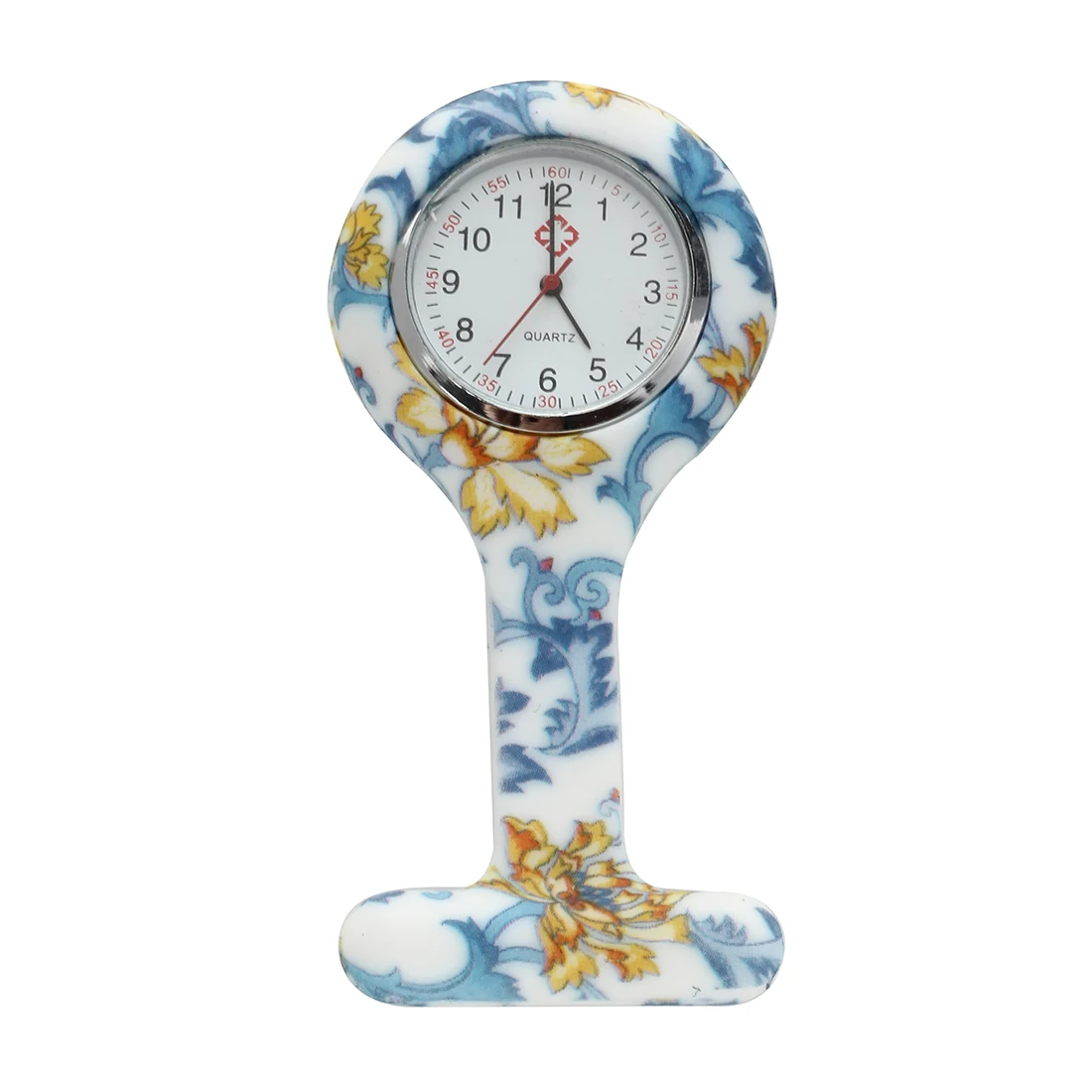 Blue Floral Swirls Silicone Nurse Doctor Paramedic Tunic Brooch Fob Watch Medical Watch
Blue Floral Swirls Silicone Nurse Doctor Paramedic Tunic Brooch Fob Watch Medical Watch