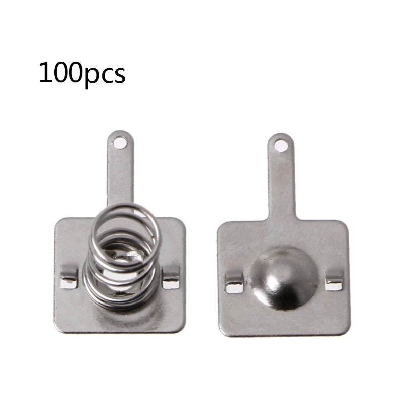 100 Pcs Battery Spring and Metal Battery Spring set for AA AAA Positive Negative Contact High Quality Set Circuit Breakers
100 Pcs Battery Spring and Metal Battery Spring set for AA AAA Positive Negative Contact High Quality Set Circuit Breakers