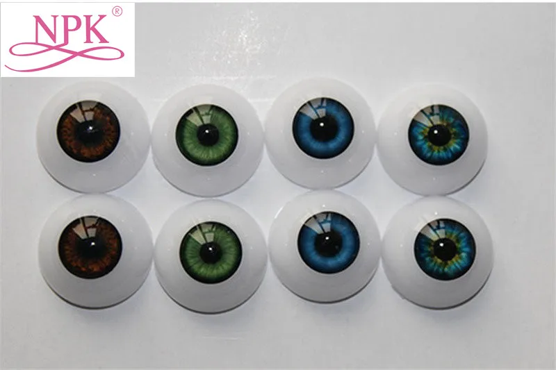 NPK 20/22/24mm Four Colour Acrylic Eyeball For Kids To DIY Lifelike Reborn Baby Doll /BJD Doll Hot Doll Accessory For Sale
NPK 20/22/24mm Four Colour Acrylic Eyeball For Kids To DIY Lifelike Reborn Baby Doll /BJD Doll Hot Doll Accessory For Sale