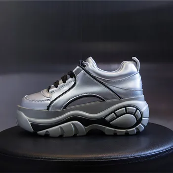 women sneakers 2019 Autumn Fashion Retro Thick bottom Sneakers Ladies Brand Chunky Causal Shoes Woman Leather Sports Shoes
women sneakers 2019 Autumn Fashion Retro Thick bottom Sneakers Ladies Brand Chunky Causal Shoes Woman Leather Sports Shoes