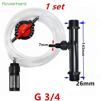Fertilizing system injector 3/4 Irrigation Automatic Fertilizer Syringe Water Pipe with Connector Garden Hose Reels
Fertilizing system injector 3/4 Irrigation Automatic Fertilizer Syringe Water Pipe with Connector Garden Hose Reels