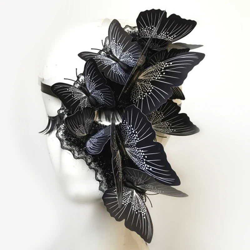 Female Half Face Cover Butterfly Phoenix Mask Party Girl Cosplay Accessories Stage Model Catwalk Performance Makeup Props Masks
Female Half Face Cover Butterfly Phoenix Mask Party Girl Cosplay Accessories Stage Model Catwalk Performance Makeup Props Masks