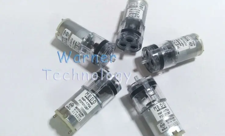 12pcs/ Lot 6V Micro DC pump Miniature pressure pump Low noise Low cosumption For Blood pressure monitor Arm type
12pcs/ Lot 6V Micro DC pump Miniature pressure pump Low noise Low cosumption For Blood pressure monitor Arm type