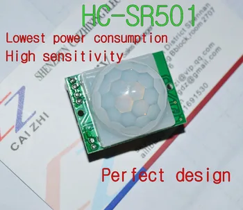 Free Shipping HC-SR501 Adjust Infrared IR Pyroelectric Infrared PIR module Motion Sensor Detector Module We are the manufacturer
Free Shipping HC-SR501 Adjust Infrared IR Pyroelectric Infrared PIR module Motion Sensor Detector Module We are the manufacturer